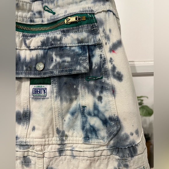 Vintage Liberty overalls - hand died - Picture 2 of 5